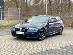 Blau Gebraucht 2021 BMW 530e Sport Line Kombi | 37.349 € (Fairer Preis)