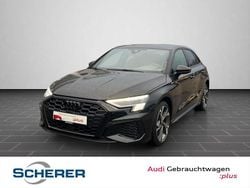 Mythosschwarz metallic Gebraucht 2022 Audi A3 S-Line Limousine | 22.900 € (Guter Preis)