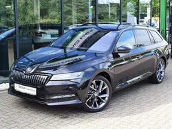 Schwarz Gebraucht 2021 Skoda Superb SportLine Kombi | 24.780 € (Fairer Preis)