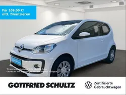 Weiß Gebraucht 2021 VW up! Basis Kleinwagen | 10.590 € (Fairer Preis)