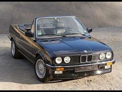 Schwarz Gebraucht 1988 BMW 320 Cabriolet Cabrio | 10.000 €