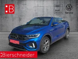 Blau Gebraucht 2024 VW T-Roc Cabriolet R-line Cabrio | 31.950 € (Guter Preis)