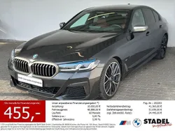 Black sapphire metallic Gebraucht 2022 BMW M550 Performance Limousine | 46.999 € (Fairer Preis)