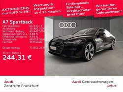 Schwarz Gebraucht 2024 Audi A7 Sportback S-Line Kleinwagen | 65.930 € (Fairer Preis)