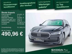 Onyxschwarz metallic Gebraucht 2024 Skoda Superb LAURIN & KLEMENT Kombi | 42.389 € (Teuer)