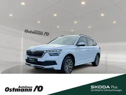 Moonweiss met. Gebraucht 2021 Skoda Kamiq Clever SUV | 19.850 € (Fairer Preis)