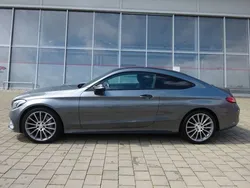 Grau Gebraucht 2017 Mercedes C400 AMG line Coupé | 30.480 € (Fairer Preis)