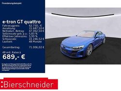 Blau Gebraucht 2024 Audi e-tron GT quattro Sport Limousine | 62.750 € (Guter Preis)