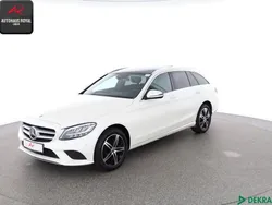 Weiß Gebraucht 2021 Mercedes C220 Avantgarde Limousine | 33.480 € (Fairer Preis)