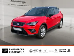 Rot (pure rot/midnight schwarz metallic) Gebraucht 2021 Seat Arona XCELLENCE SUV | 17.930 € (Fairer Preis)
