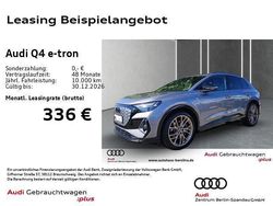 Grau Gebraucht 2022 Audi Q4 e-tron S-Line SUV | 29.444 € (Superpreis)