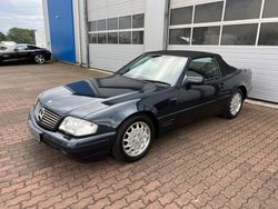 Smaragdschwarz metalliclack Gebraucht 1996 Mercedes SL500 Cabrio | 29.990 €
