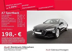 Schwarz Gebraucht 2023 Audi A7 Sportback Sport Kleinwagen | 48.445 € (Guter Preis)