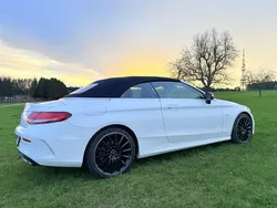 Weiß Gebraucht 2018 Mercedes C220 AMG line Cabrio | 29.990 € (Etwas zu teuer)