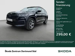 Schwarz Gebraucht 2022 Skoda Kodiaq SportLine SUV | 36.555 € (Fairer Preis)