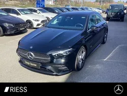 Schwarz Gebraucht 2023 Mercedes A250 AMG Limousine | 35.890 € (Fairer Preis)