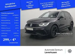 Deep black Gebraucht 2021 VW Tiguan R-line SUV | 36.988 € (Etwas zu teuer)