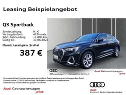 Mythosschwarz metallic Gebraucht 2024 Audi Q3 S-Line SUV | 38.310 € (Fairer Preis)