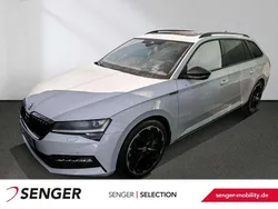 Weiss Gebraucht 2021 Skoda Superb SportLine Limousine | 35.580 € (Etwas zu teuer)