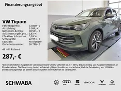Cipressinogrün metallic Gebraucht 2024 VW Tiguan Elegance SUV | 33.890 € (Guter Preis)