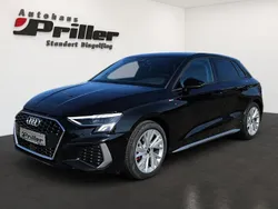 Schwarz Gebraucht 2023 Audi A3 Sportback S-Line Limousine | 34.900 € (Etwas zu teuer)