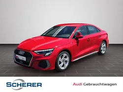 Rot Gebraucht 2022 Audi A3 S-Line Limousine | 26.490 € (Fairer Preis)
