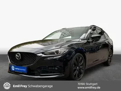 Schwarz Gebraucht 2023 Mazda 6 Homura-Line Kombi | 35.690 € (Etwas zu teuer)