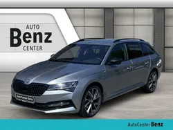Grau Gebraucht 2019 Skoda Superb SportLine Kombi | 21.990 € (Teuer)