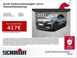 Geysirblau metallic Gebraucht 2024 Audi Q4 Sportback e-tron Ambiente SUV | 52.840 € (Teuer)