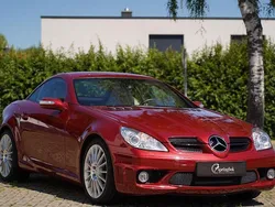 Rot Gebraucht 2006 Mercedes SLK55 AMG AMG Cabrio | 45.800 € (Teuer)