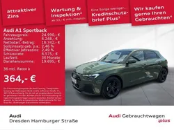 Distriktgrün metallic Gebraucht 2024 Audi A1 Sportback Advanced Plus Kleinwagen | 24.990 € (Guter Preis)