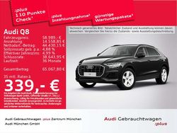 Mythosschwarz metallic Gebraucht 2022 Audi Q8 Performance SUV | 58.989 € (Superpreis)