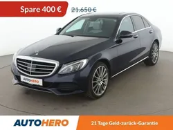 Blau Gebraucht 2015 Mercedes C300 Exclusive Limousine | 21.250 € (Fairer Preis)