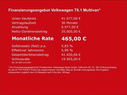 Rot Gebraucht 2021 VW T6.1 Van | 41.977 € (Superpreis)