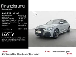 Pfeilgrau perleffekt/mythossch Gebraucht 2024 Audi A1 S-Line Kleinwagen | 24.390 € (Fairer Preis)
