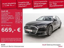 Brillantschwarz Gebraucht 2021 Audi A8L Ambiente Limousine | 57.389 € (Fairer Preis)