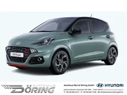 Mangrove green/ phantom black Gebraucht 2024 Hyundai i10 N Line Kleinwagen | 19.990 € (Fairer Preis)