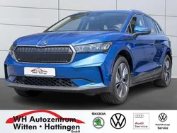 Raceblau metallic Gebraucht 2022 Skoda Enyaq iV SUV | 31.973 € (Guter Preis)
