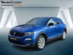 Ravennablau schwarz Gebraucht 2020 VW T-Roc Sport SUV | 20.990 € (Superpreis)