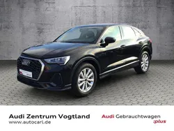 Mythosschwarz metallic Gebraucht 2024 Audi Q3 Sportback Ambiente SUV | 38.580 € (Guter Preis)