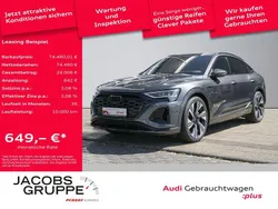 Grau Gebraucht 2024 Audi Q8 e-tron S-Line SUV | 72.980 €