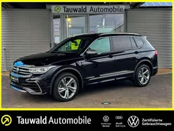 Schwarz Gebraucht 2024 VW Tiguan Allspace R-line SUV | 41.890 € (Fairer Preis)