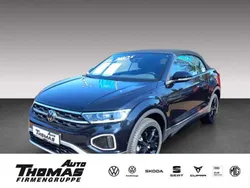 Schwarz Gebraucht 2024 VW T-Roc Cabriolet Style Cabrio | 34.580 € (Fairer Preis)