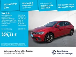 Kings red metallic Gebraucht 2024 VW Polo Move Limousine | 19.590 € (Superpreis)