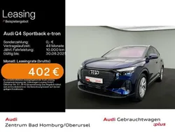 Navarrablau metallic Gebraucht 2024 Audi Q4 Sportback e-tron Ambiente SUV | 45.390 € (Etwas zu teuer)