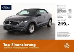 Grau Gebraucht 2021 VW T-Roc Cabriolet R-line Cabrio | 24.480 € (Fairer Preis)
