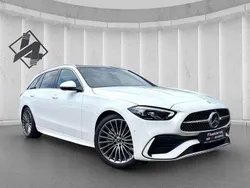 Polarweiss unilack Gebraucht 2023 Mercedes 200 AMG line Kombi | 41.790 €