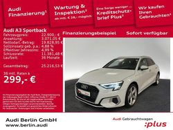 Weiß Gebraucht 2021 Audi A3 Sportback e-tron Advanced Kleinwagen | 22.900 € (Fairer Preis)