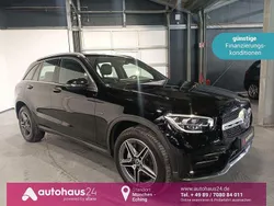 Schwarz Gebraucht 2021 Mercedes GLC300e AMG line SUV | 36.220 € (Guter Preis)