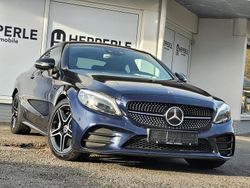 Blau Gebraucht 2019 Mercedes C300 AMG line Coupé | 28.350 € (Fairer Preis)